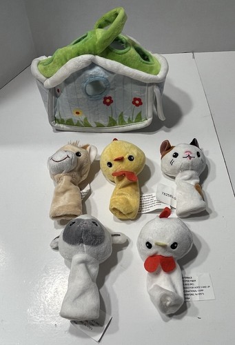 Farm finger puppets - puppets, barn