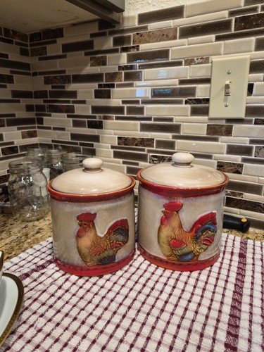 Vtg rooster chicken - vtg,