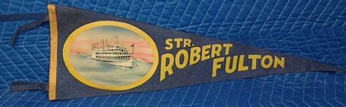 Vintage felt pennant str - felt,