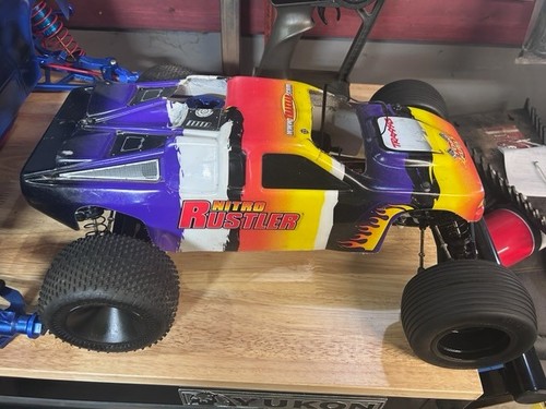 Vintage traxxas nitro rustler - traxxas,