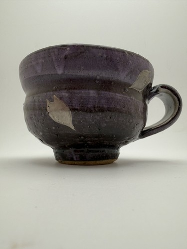 Hand crafted purple pottery - crafted,