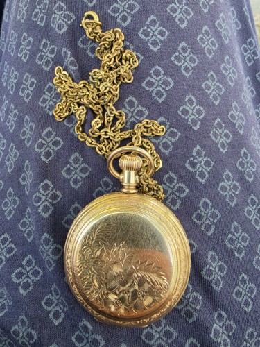 Antique 1887 waltham pocket - 1887,