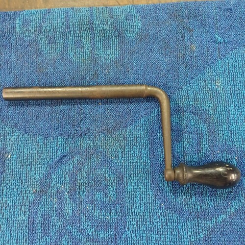 Phonograph hand crank - phonograph,