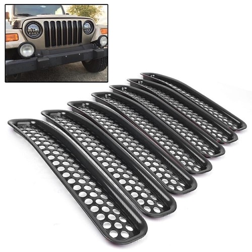 7pcs front grille inserted - 7pcs,