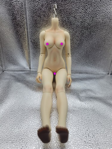 Raccoon doll slim woman body - raccoon,
