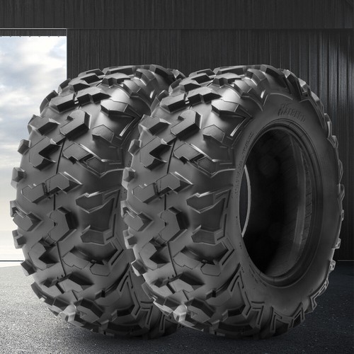 Set 25x11 atv tires heavy - set,