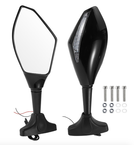 Motorcycle rear view - view, mirrors