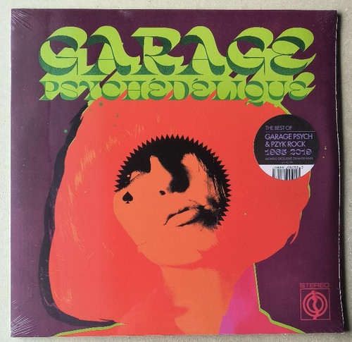 Garage psychedelique orange - psychedelique,