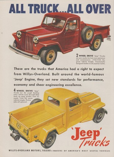 1948 jeep trucks - jeep,