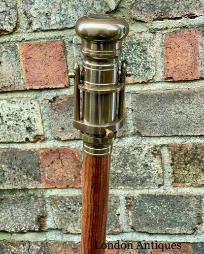 Vintage brass telescope handle - vintage,