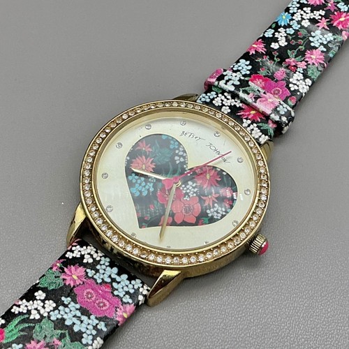 Betsey johnson watch floral - betsey,