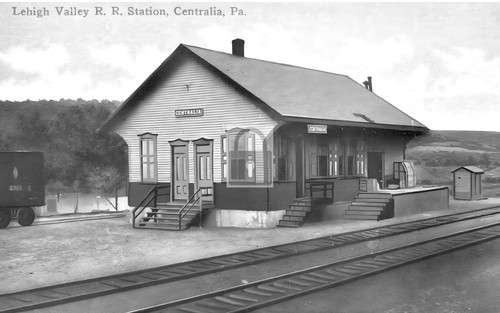 Lehigh valley railroad station - railroad,