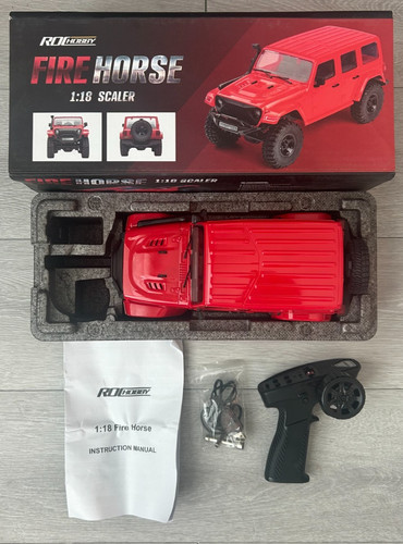 Rare open box rochobby - box, fire