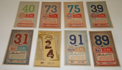 1950 cleveland transit system - cleveland,