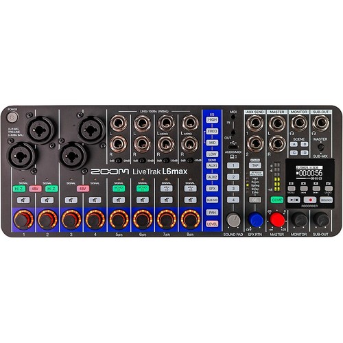 Zoom livetrak l6max 12channel - zoom,