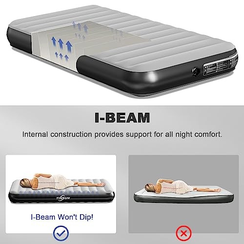 Tinsun twin air mattress - 9",