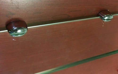 Chrome finish pair - of, solid