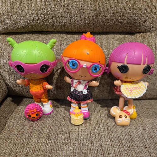 Lalaloopsy dolls 6in - dolls, lot