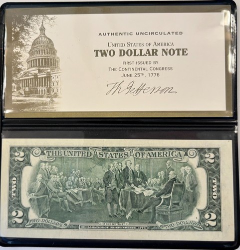 Note continental congress - $2,