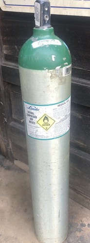 Oxygen tank size empty - size, e 