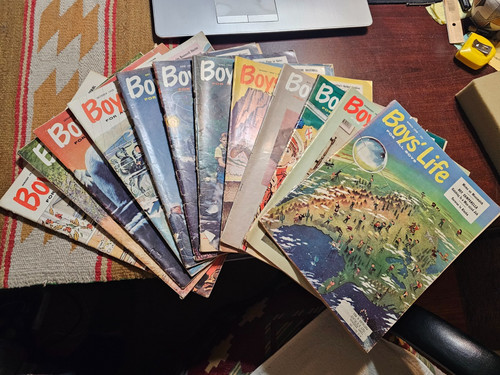 Old lot magazines - lot,
