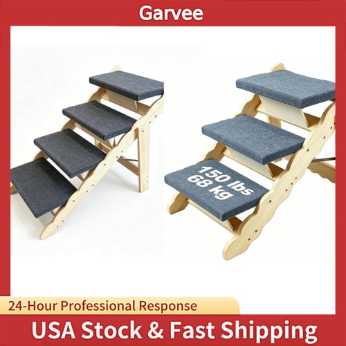 Wooden dog stairs - dog, 2-in-1