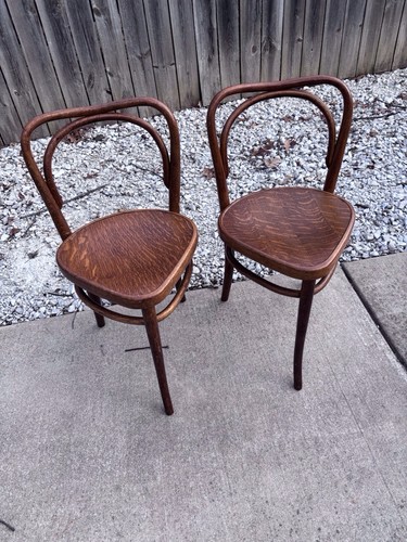 Thonet bentwood 3 leg - bentwood,
