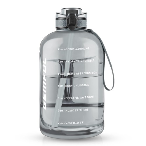 Liter water bottle with - 3,