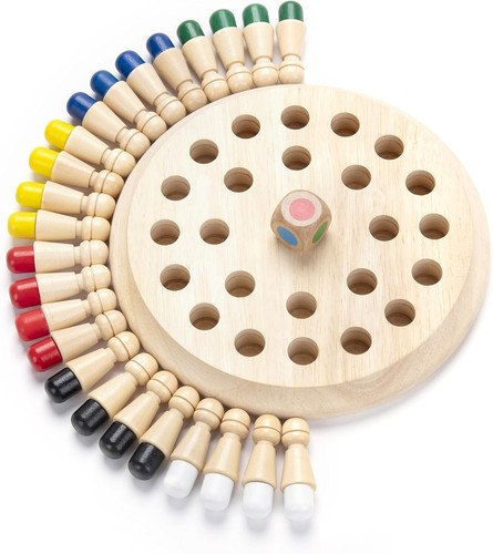 Wooden memory chess - chess, matching