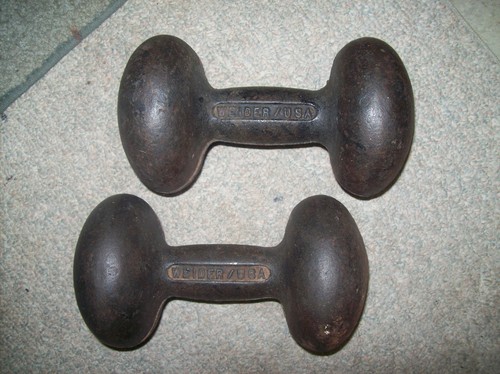 Vtg weider barbell 20lb - vtg,