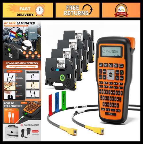 Industrial label maker machine - label,