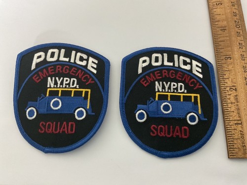 Nypd police emergency squad - police,