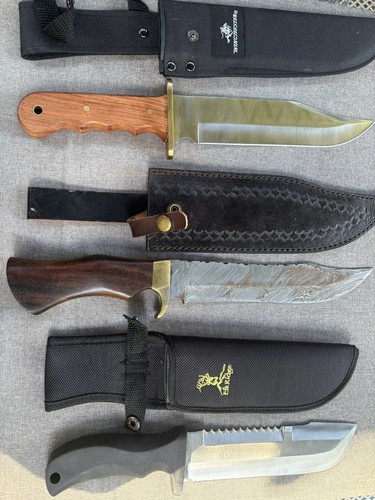 Lot pcs damascus steel - lot, 3