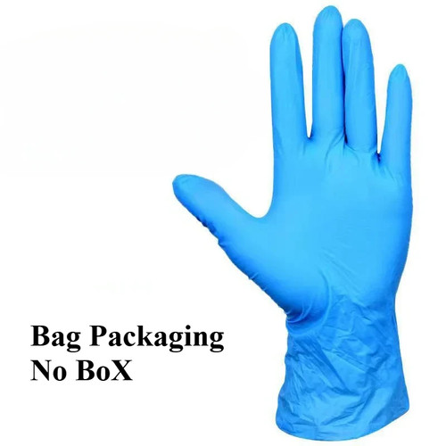 100 pcs blue nitrile - blue,
