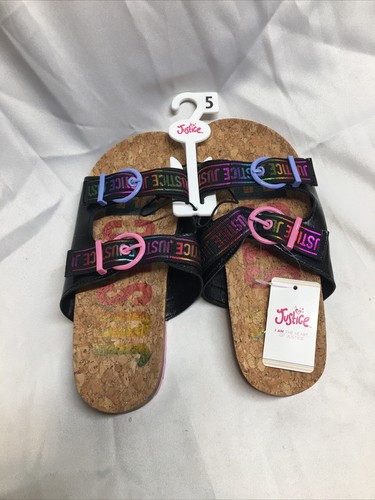 Sandals justice footbed - sandals,, justice,