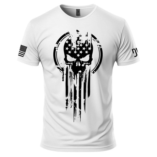 American warrior skull - warrior,