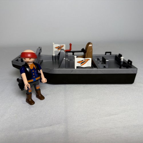 Playmobil vintage shark boat - vintage,