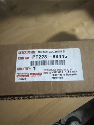 Toyota genuine oem ball - toyota,