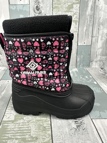 Girls winter snow boots - winter, 10
