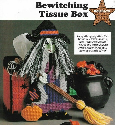 New bewitching tissue box - new,