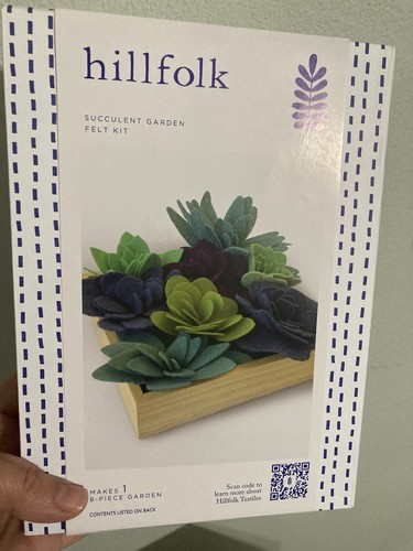 Hillfolk felt succulent garden - succulent,