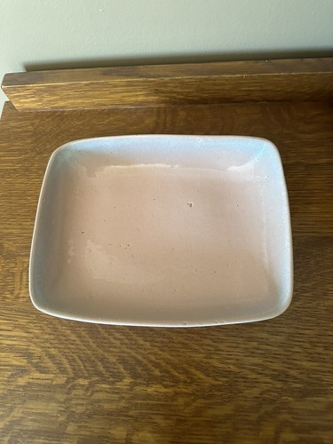 Glidden pottery pink platter - glidden,