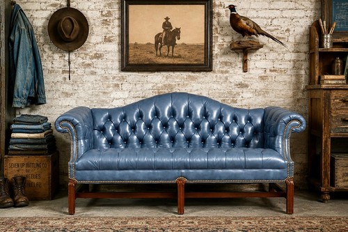 Vintage camelback tufted - vintage,