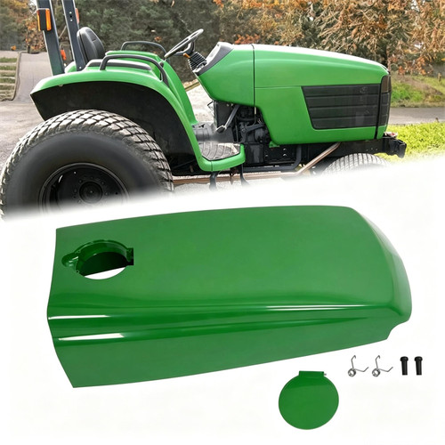 Tractor upper hood fuel - hood, w/