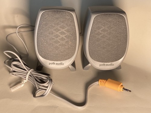 Pair polk audio speakers - of,