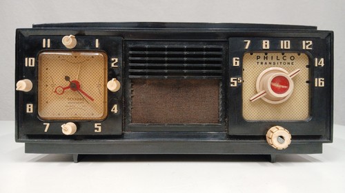 Philco auto clock tube - philco,