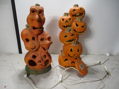 Pair vtg stacked light up - of,