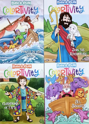 Bible fun colortivity activity - bible,