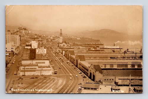 Rppc waterfront pepsi cola - waterfront,