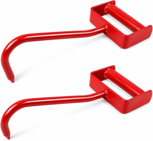 Inch red hay hooks - 11,